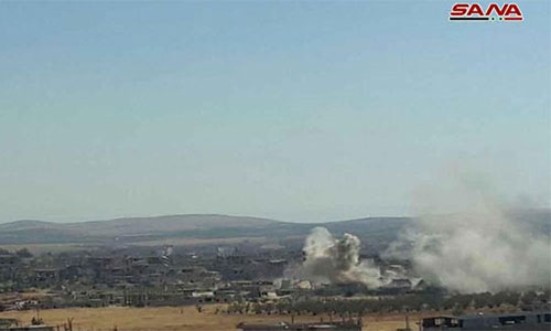 Ejército sirio contraataca en el frente sur del país Tropas sirias frustran oleadas de ataques terroristas del Frente al Al Nusra